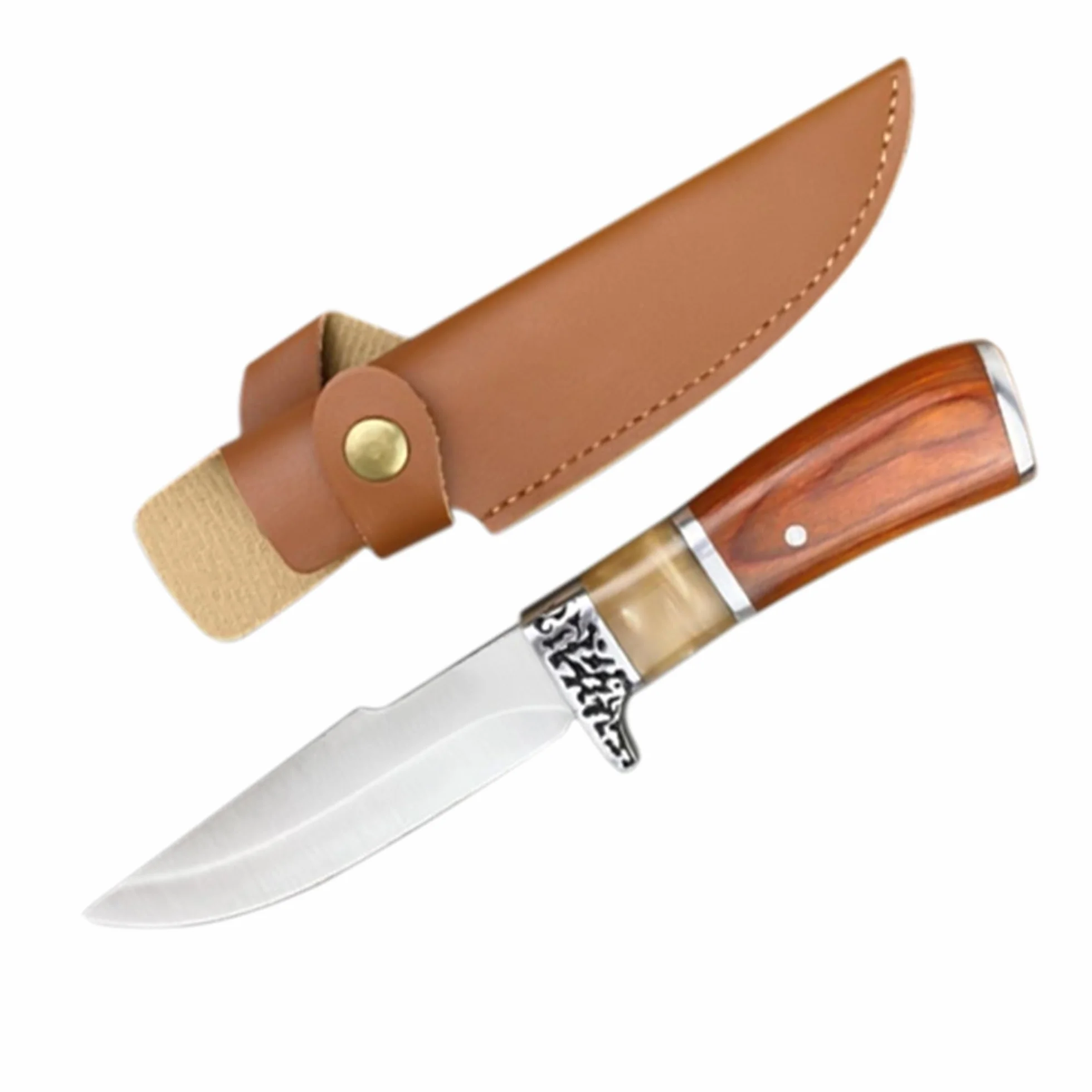 PNI Hunting H100 Coltello da caccia 215 mm con fodero