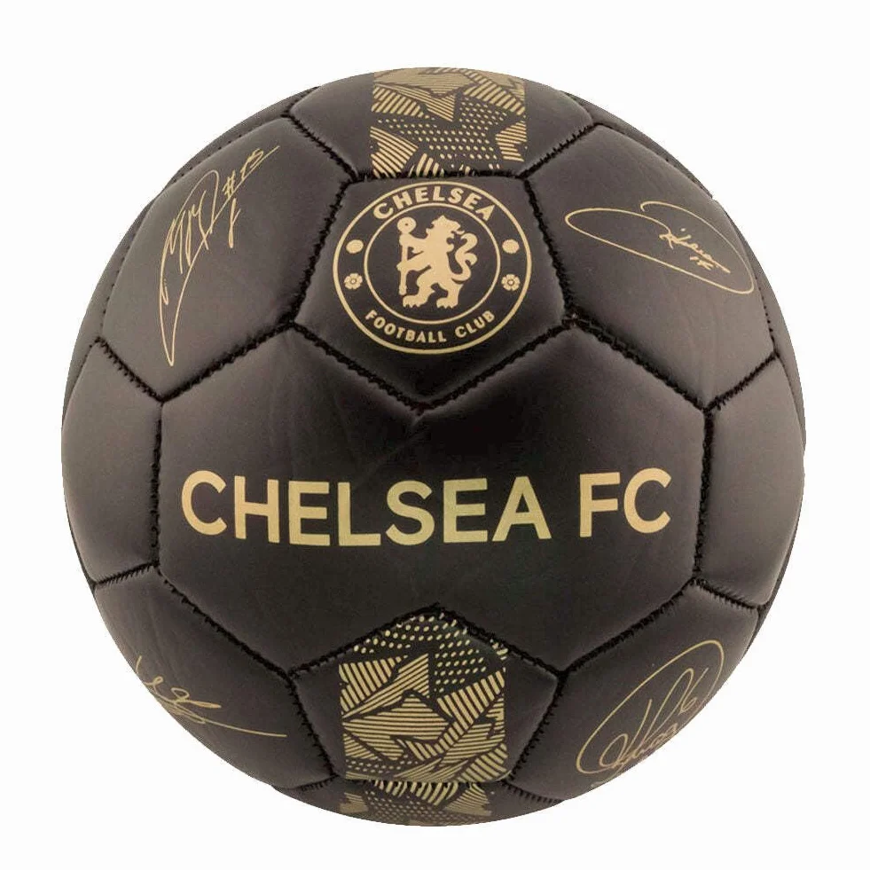Chelsea FC Phantom Pallone Nero Oro