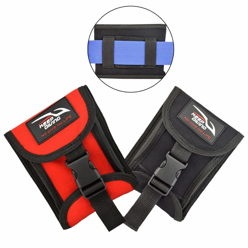 Besttoolifes Scuba Tasca per pesi 3 kg (6,6 libbre) per cintura immersioni, cinghia regolabile in nylon con fibbia a sgancio rapido