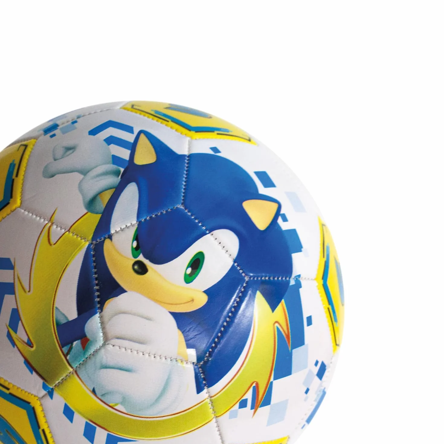 Pallone da Calcio Cucito SONIC Mondo Toys Misura 5 300 g