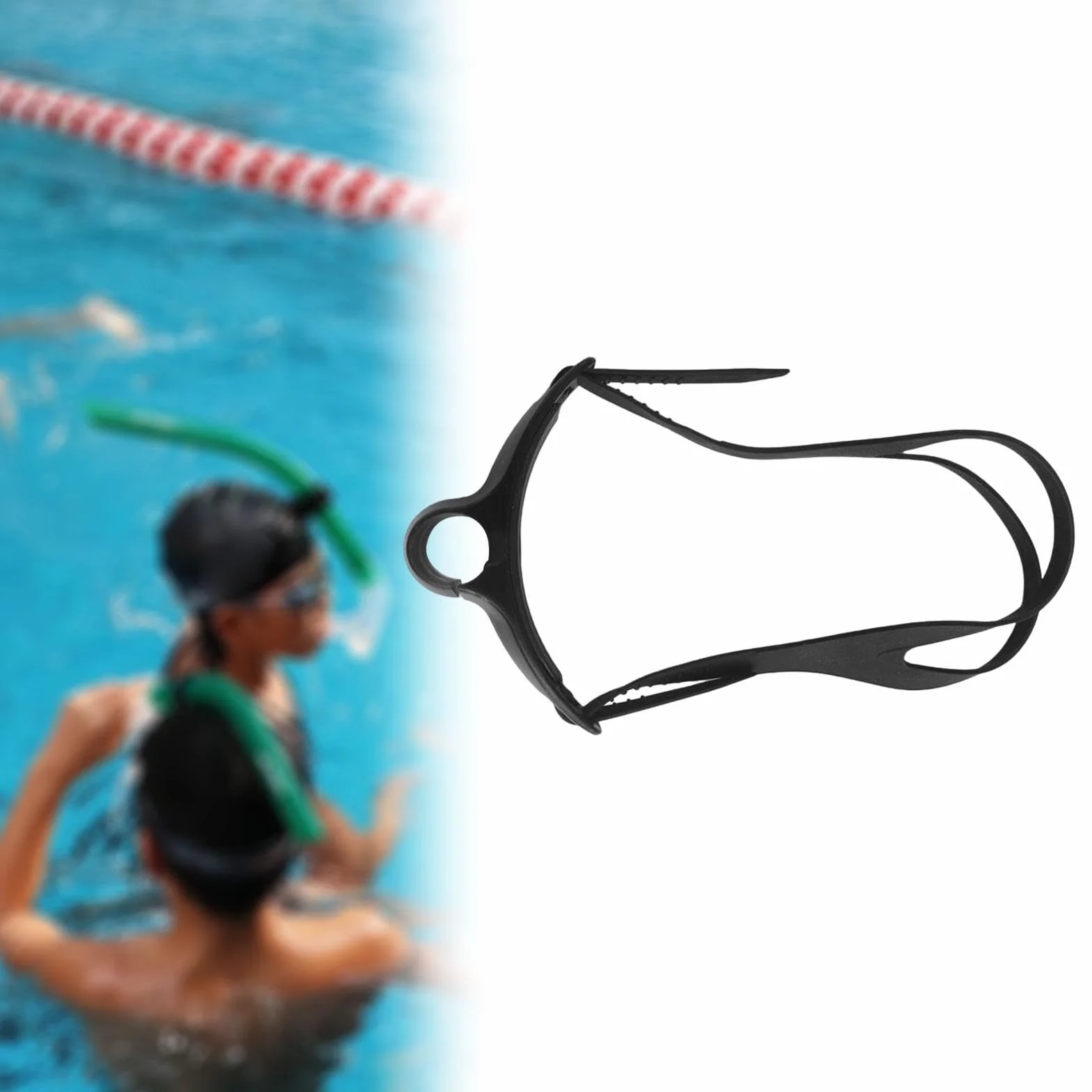 predolo Cinturino per Tubo da Snorkeling in Silicone, Compatibile con Diversi Modelli
