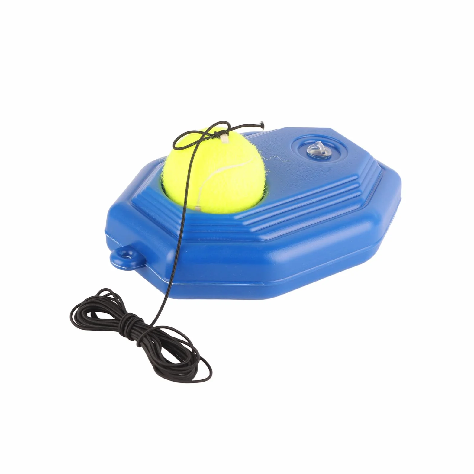Set Base per Palline da Tennis, Allenatore per la Schiena con Corda Elastica in Gomma