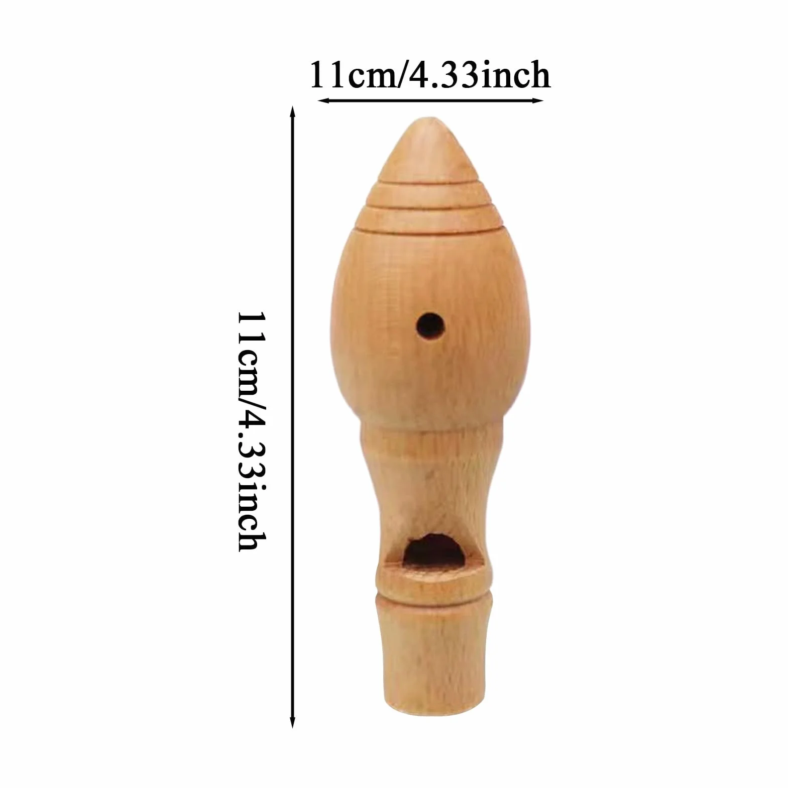 Esche realistiche in Legno per Uccelli | Fischietto per Caccia e Osservazione