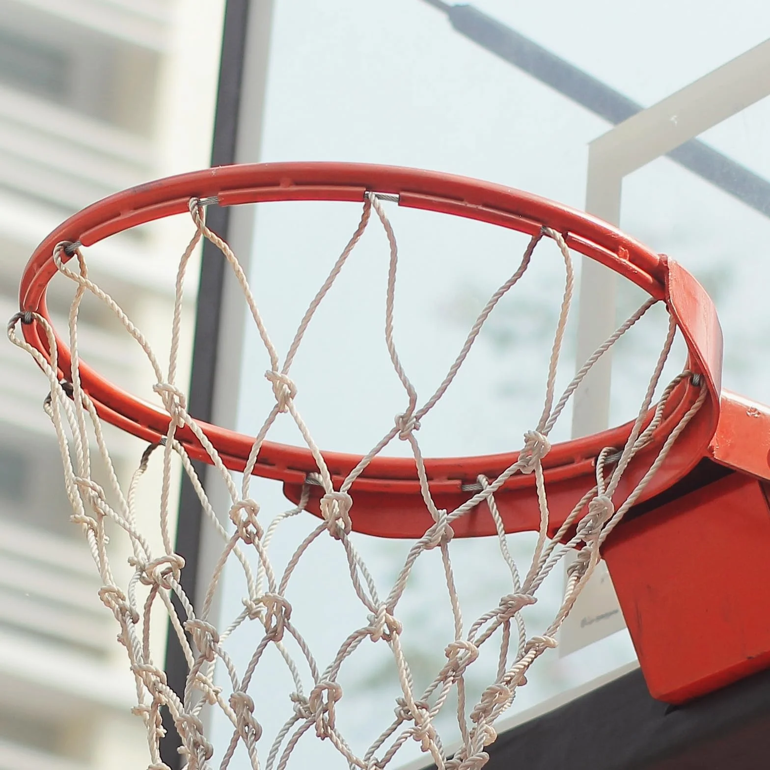 ORFOFE Corda di Infilatura Rete da Basket in Filo di Acciaio Fibbia in Alluminio Cavo di Fissaggio Resistente per Rete Canestro Basket