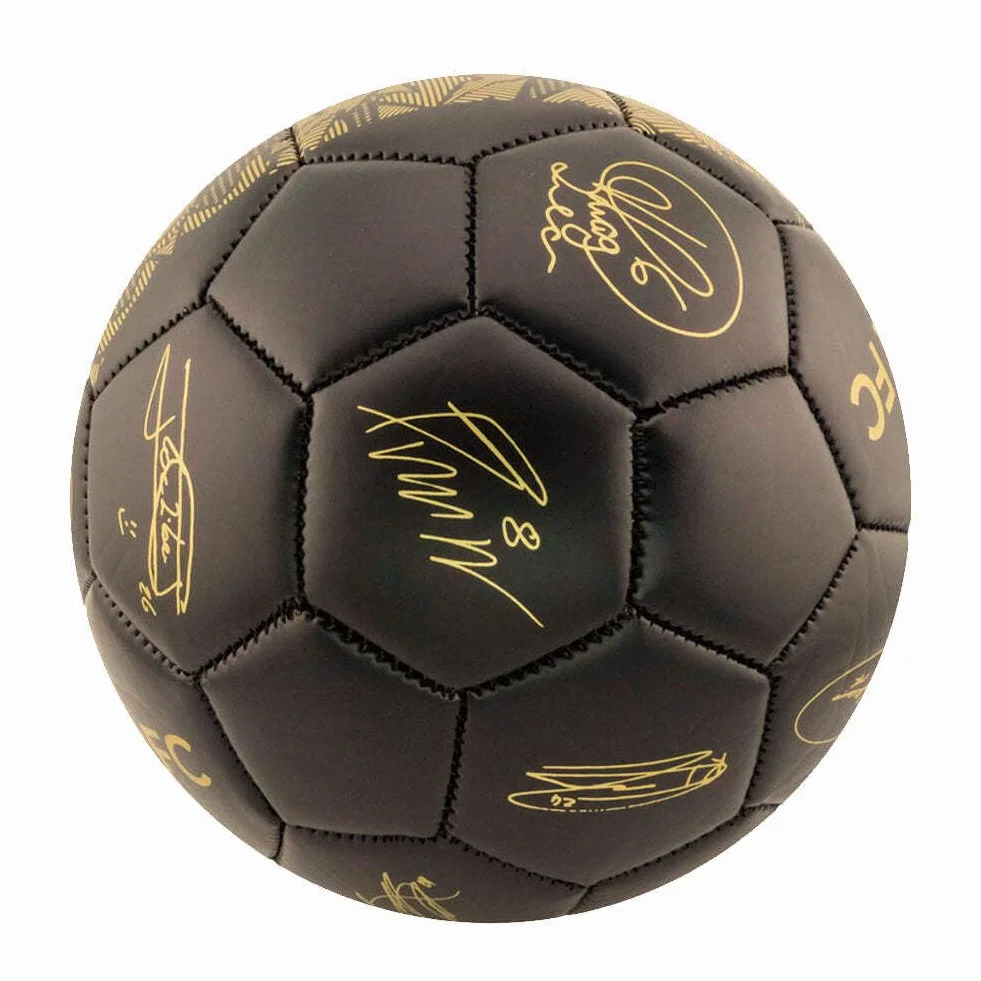 Chelsea FC Phantom Pallone Nero Oro