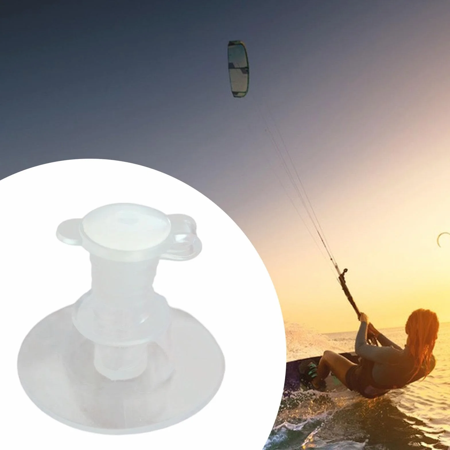 Gralara Valvola per Kitesurf, Accessori per Kitesurf in PVC, Valvola di Sgonfiaggio, Valvola di Ricambio per Kitesurf in Mare