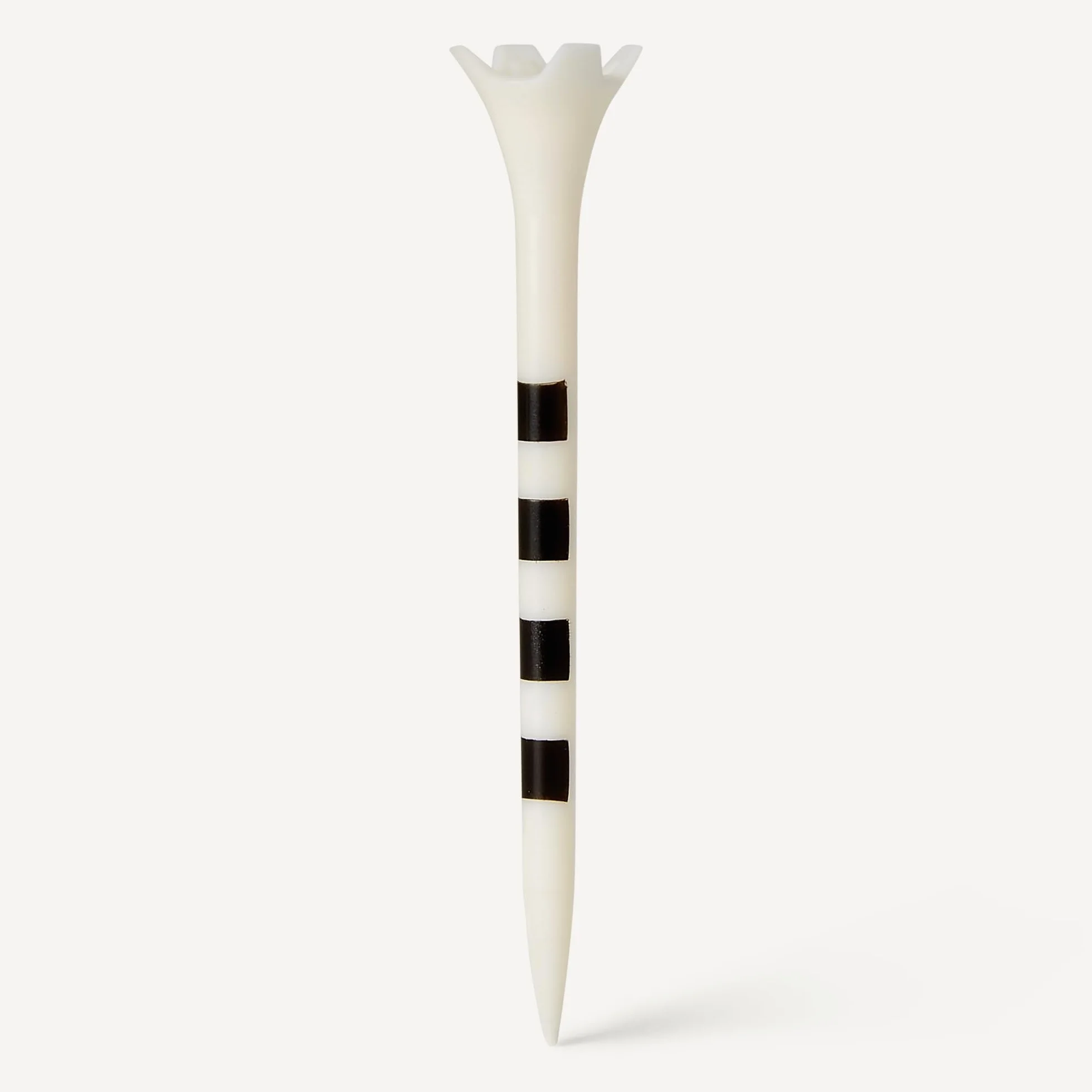 Amazon Basics Tee da Golf con Sistema di Marcatura Altezza - Plastica Riciclata - 4 Punte - Bianco - 100 Pezzi