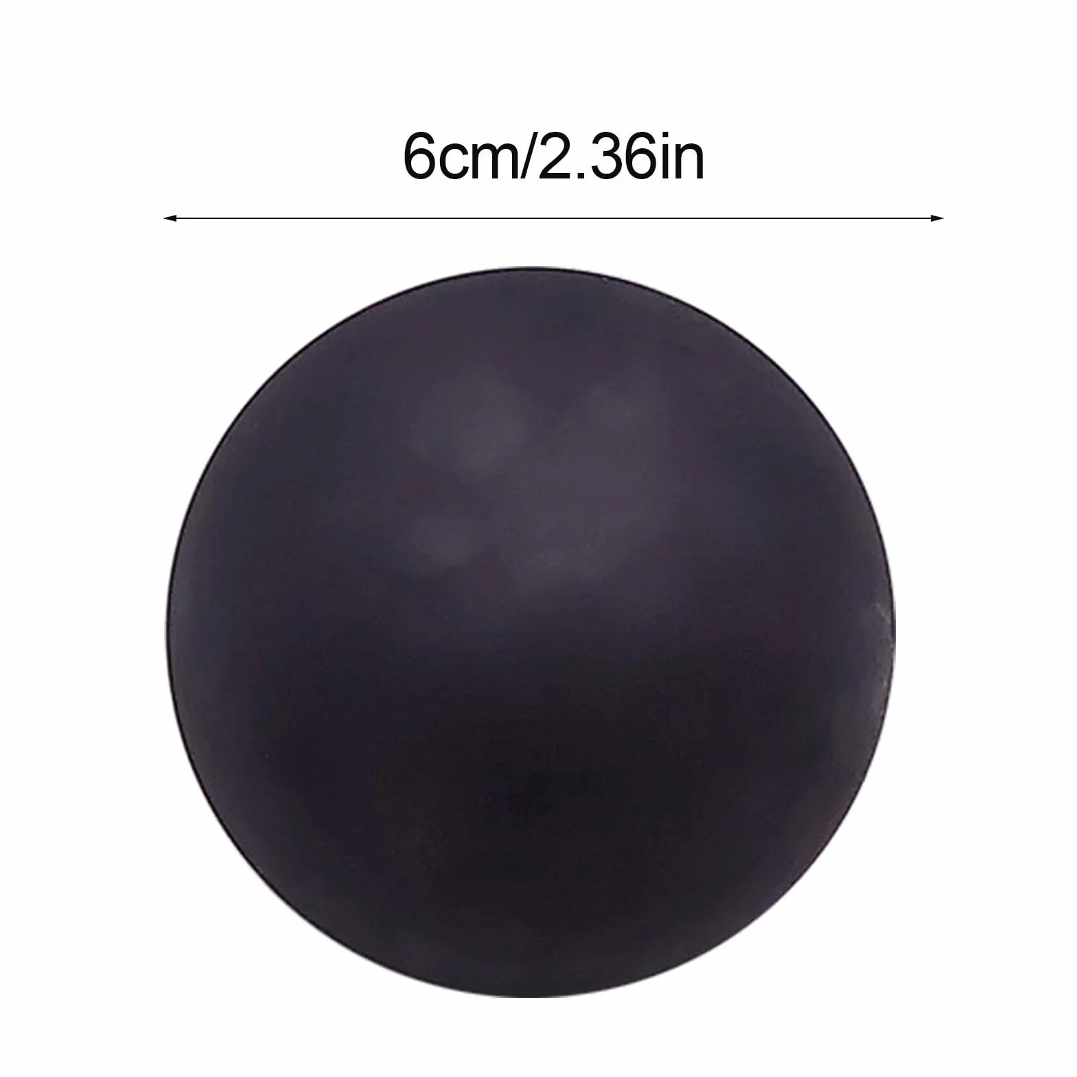 Palline da squash altamente elastiche, facili da saltare, per bambini e animali domestici, in gomma ben visibili