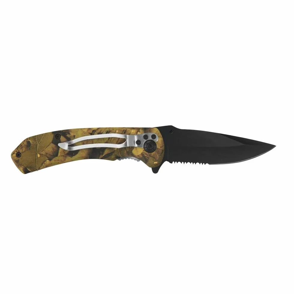 joker - JKR0430 Coltello Pieghevole | Coltellino Tascabile di Sopravvivenza all'Aria Aperta | Coltello Soccorso Portabile Caccia Campeggio edc 200mm | PTM-it.