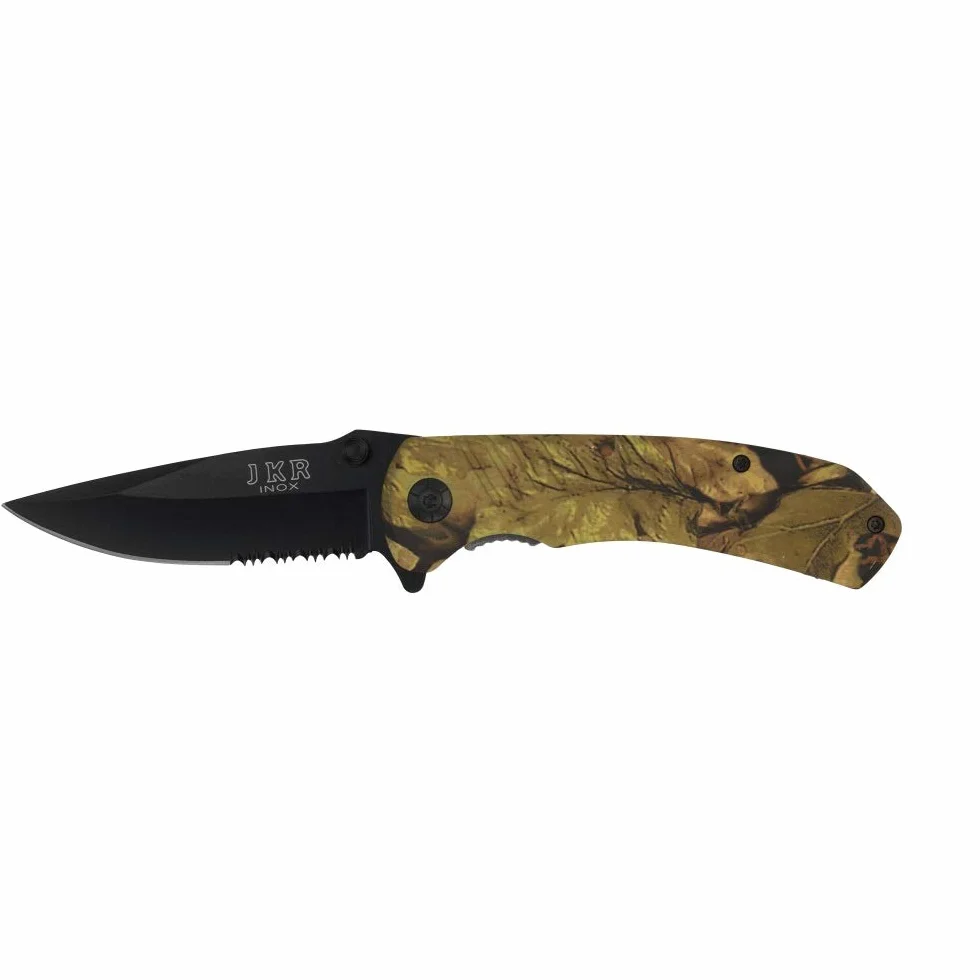 joker - JKR0430 Coltello Pieghevole | Coltellino Tascabile di Sopravvivenza all'Aria Aperta | Coltello Soccorso Portabile Caccia Campeggio edc 200mm | PTM-it.