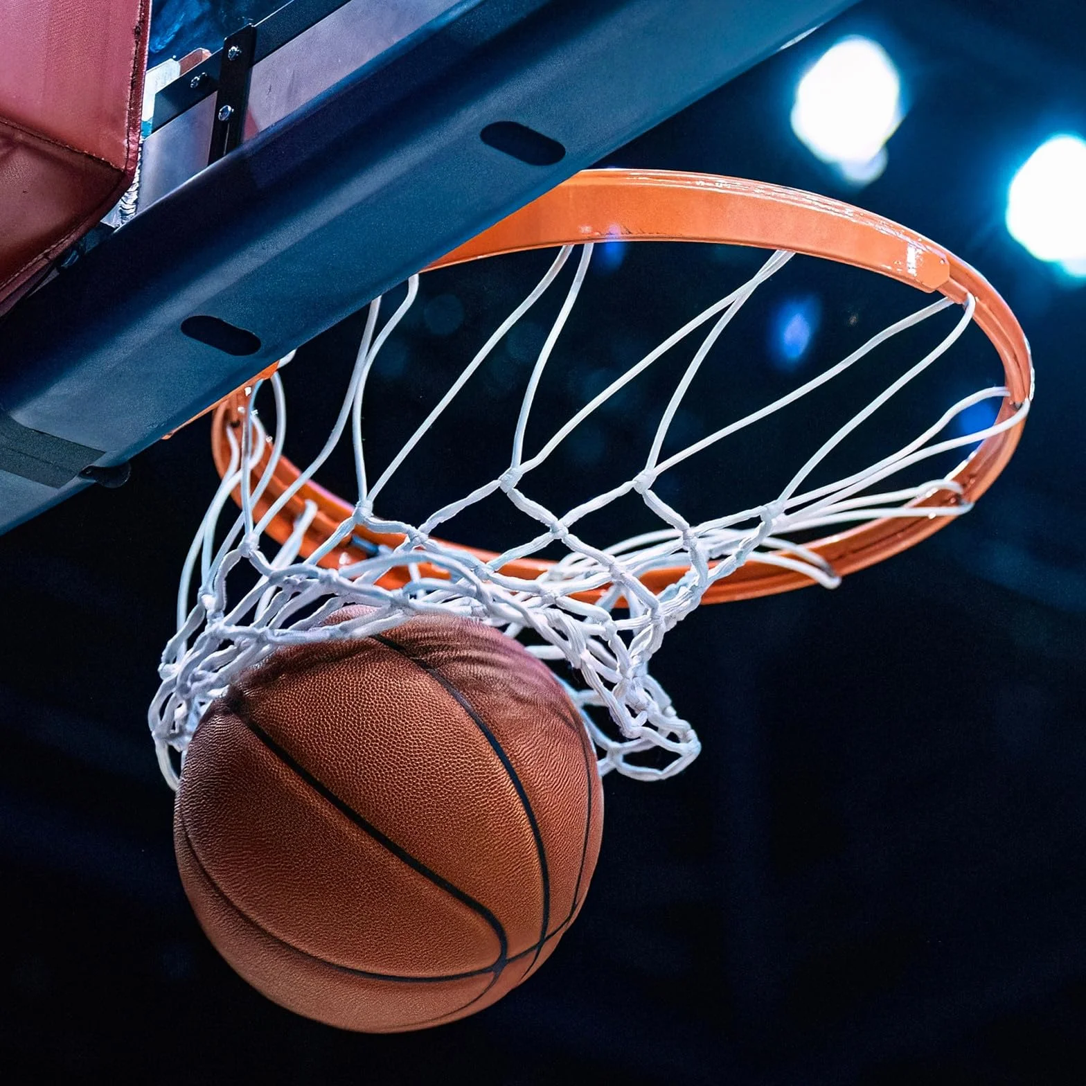 ORFOFE Corda di Infilatura Rete da Basket in Filo di Acciaio Fibbia in Alluminio Cavo di Fissaggio Resistente per Rete Canestro Basket