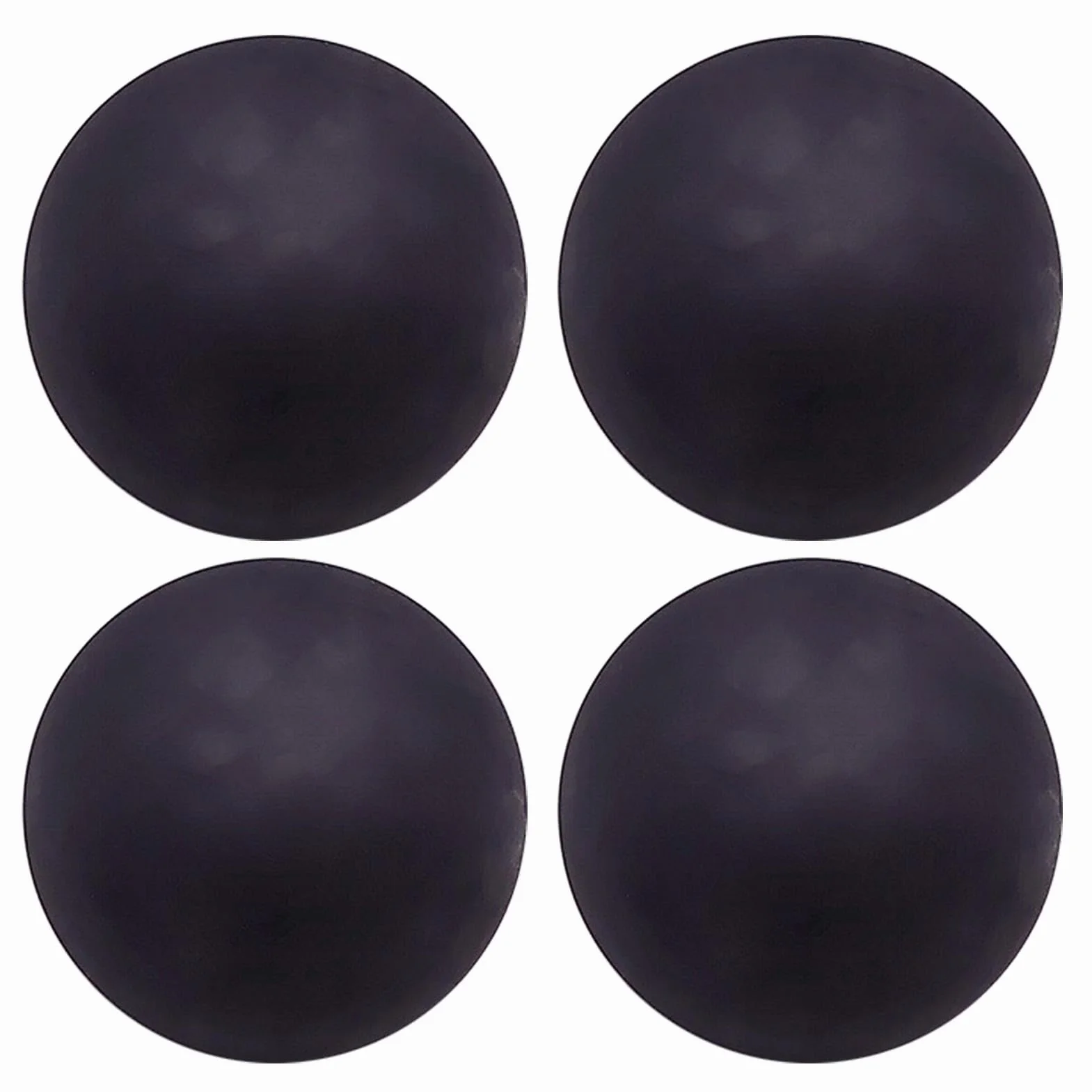 Palline da squash altamente elastiche, facili da saltare, per bambini e animali domestici, in gomma ben visibili