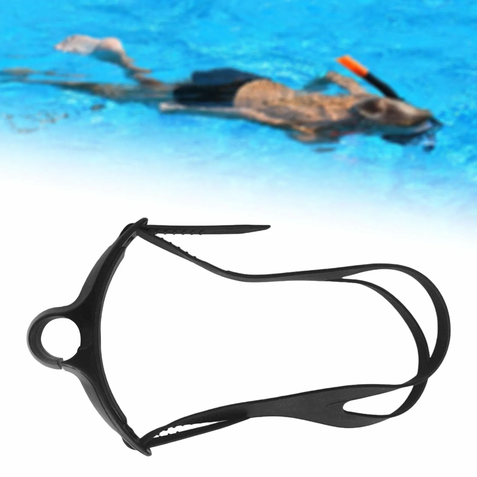 predolo Cinturino per Tubo da Snorkeling in Silicone, Compatibile con Diversi Modelli