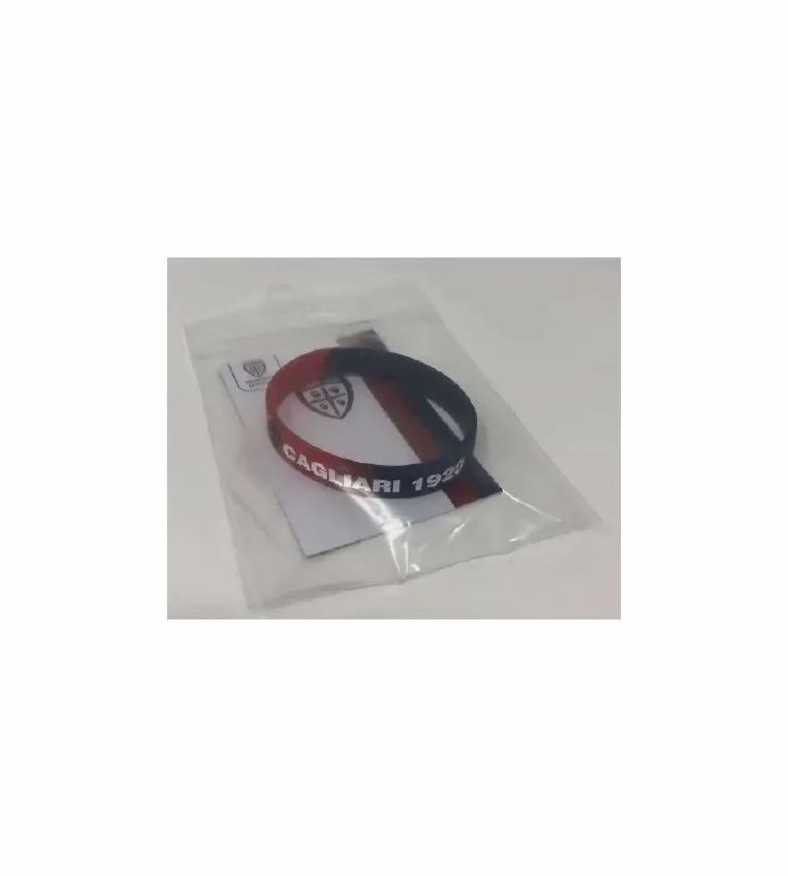 Cagliari Calcio Bracciale in silicone
