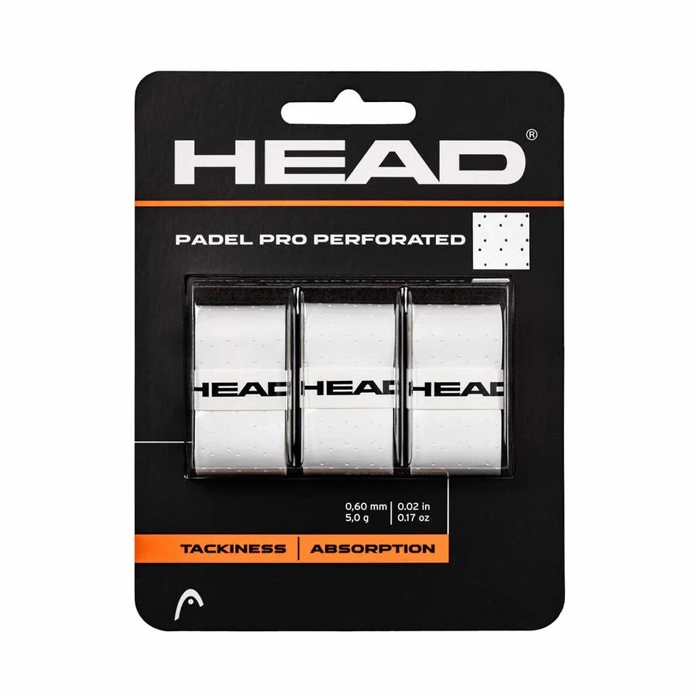 Head Padel Pro Overgrip Perforato Blister 3 Pcs