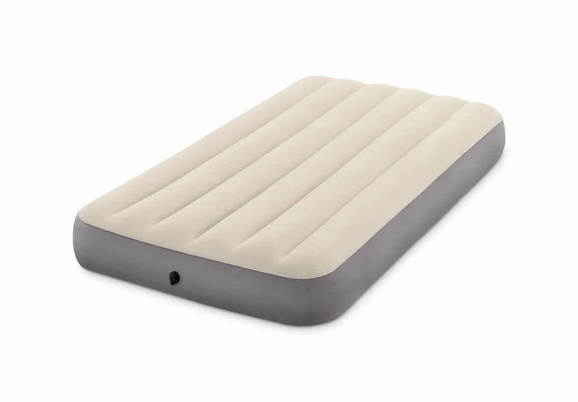 Intex Airbed Materasso Deluxe Singolo Classic Dura Beam Fiber Tech 99 x 191 x 25 cm