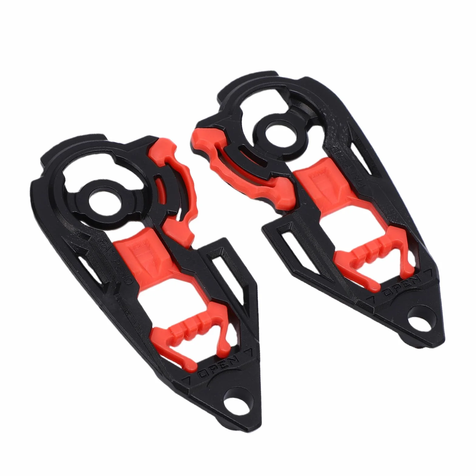 Piastra Base Visiera Casco AGV K1 K1S K3SV K5 K5S, Meccanismo Bloccaggio Regolabile, Hardware Plastica