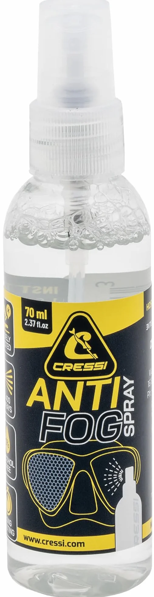 Cressi Anti Fog Spray 70 ml do Masek Sub i Okularów Pływackich