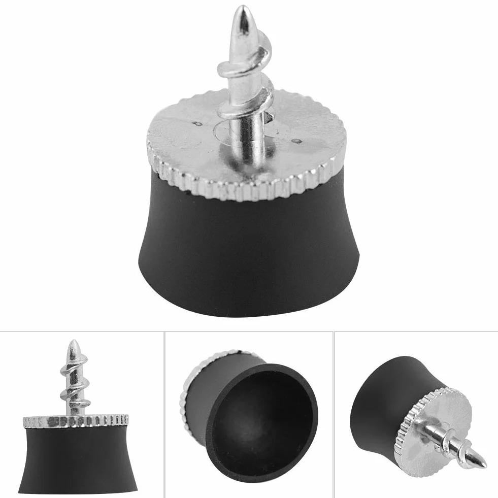 Ejoyous Pallina da in Lega di Silicone Nera Pick Up Ventosa Grabber Retriever Tool Putter Picker Grip Pick Up Tool Aids Training Sucker Accessorio