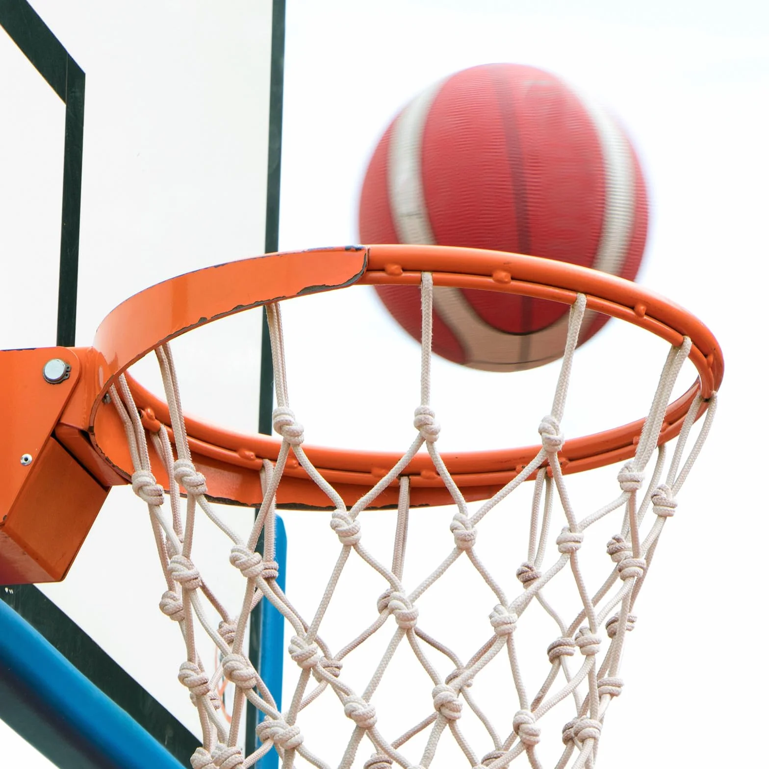 ORFOFE Corda di Infilatura Rete da Basket in Filo di Acciaio Fibbia in Alluminio Cavo di Fissaggio Resistente per Rete Canestro Basket