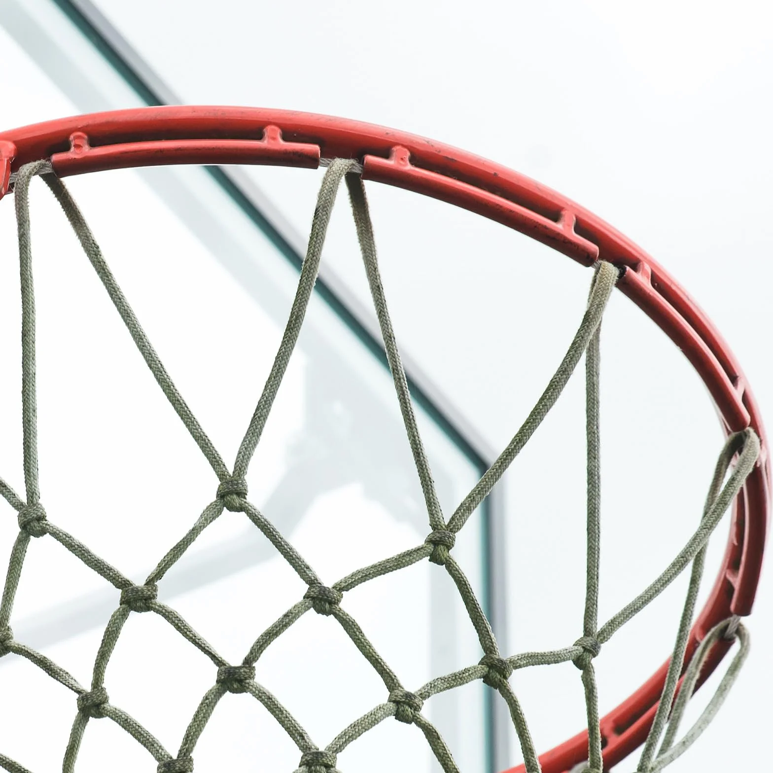 ORFOFE Corda di Infilatura Rete da Basket in Filo di Acciaio Fibbia in Alluminio Cavo di Fissaggio Resistente per Rete Canestro Basket