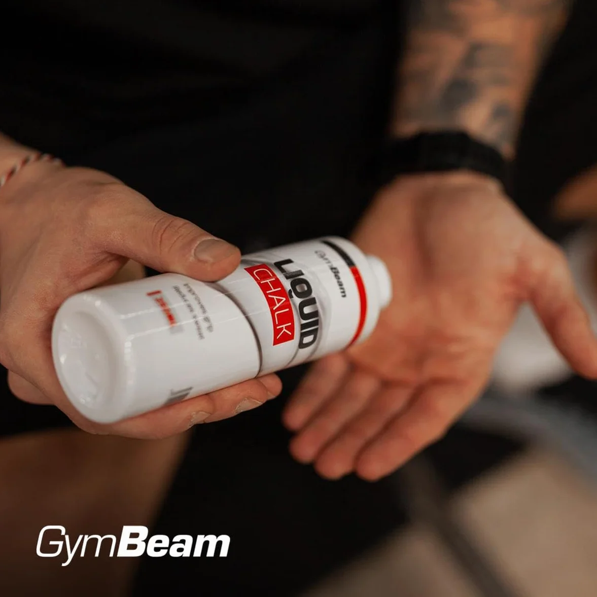 GymBeam Gesso Liquido, Magnesite Liquida per Fitness, Chalk per Arrampicata, Riduce la Sudorazione, Migliora la Presa