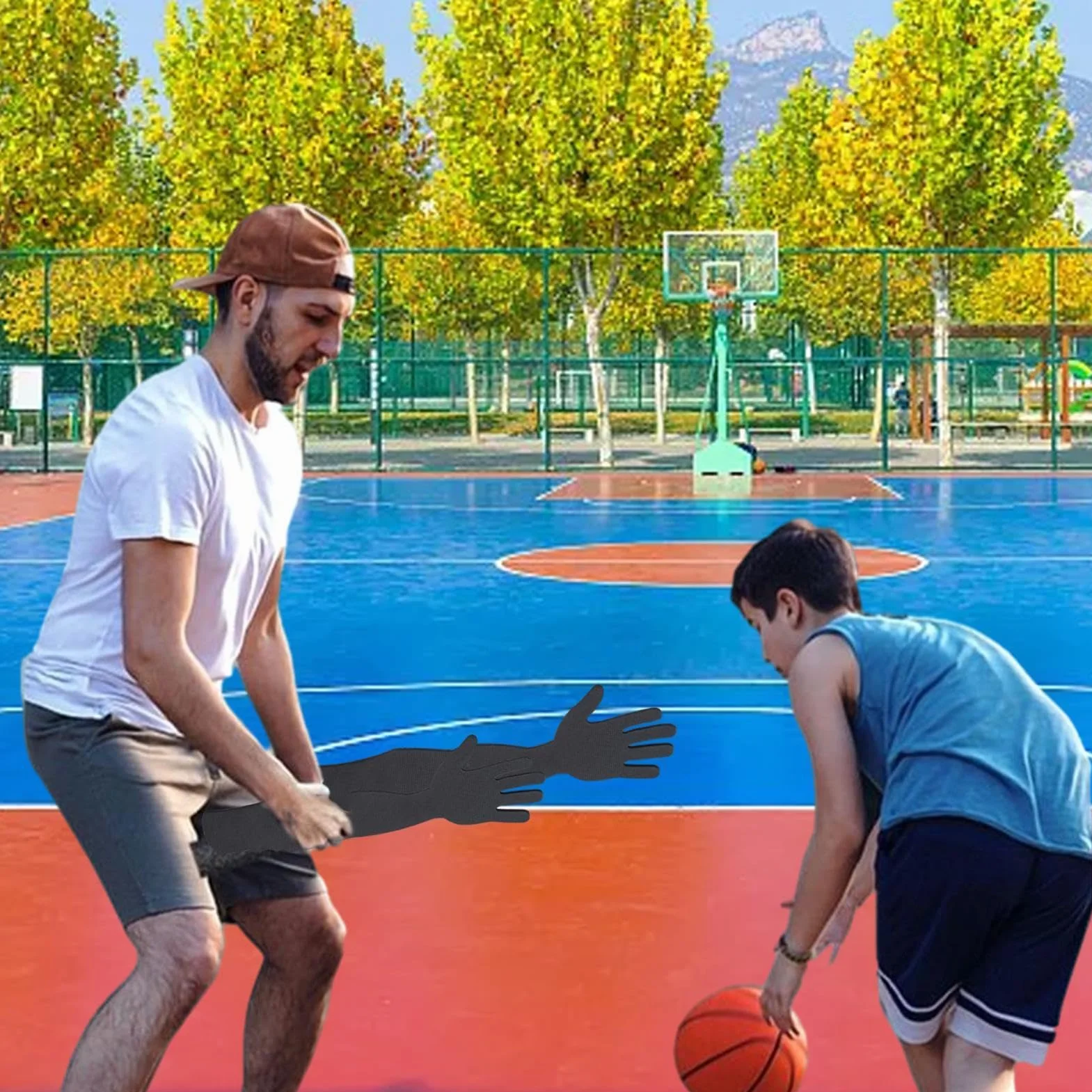 Basketball Blocking Pads - Allenatore di difesa, Scudo di blocco protettivo